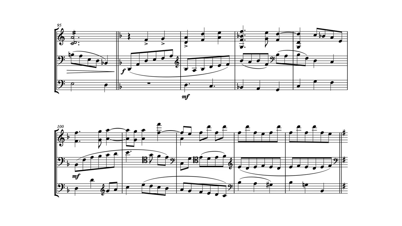 Salvatore Bellassai - Fortezza tra venti del mare, per chitarra, violoncello e contrabbasso Op.94