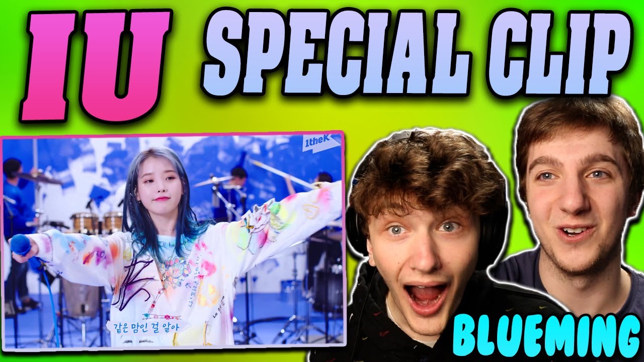 IU - 'Blueming' Special Clip REACTION!! (Live Performance)