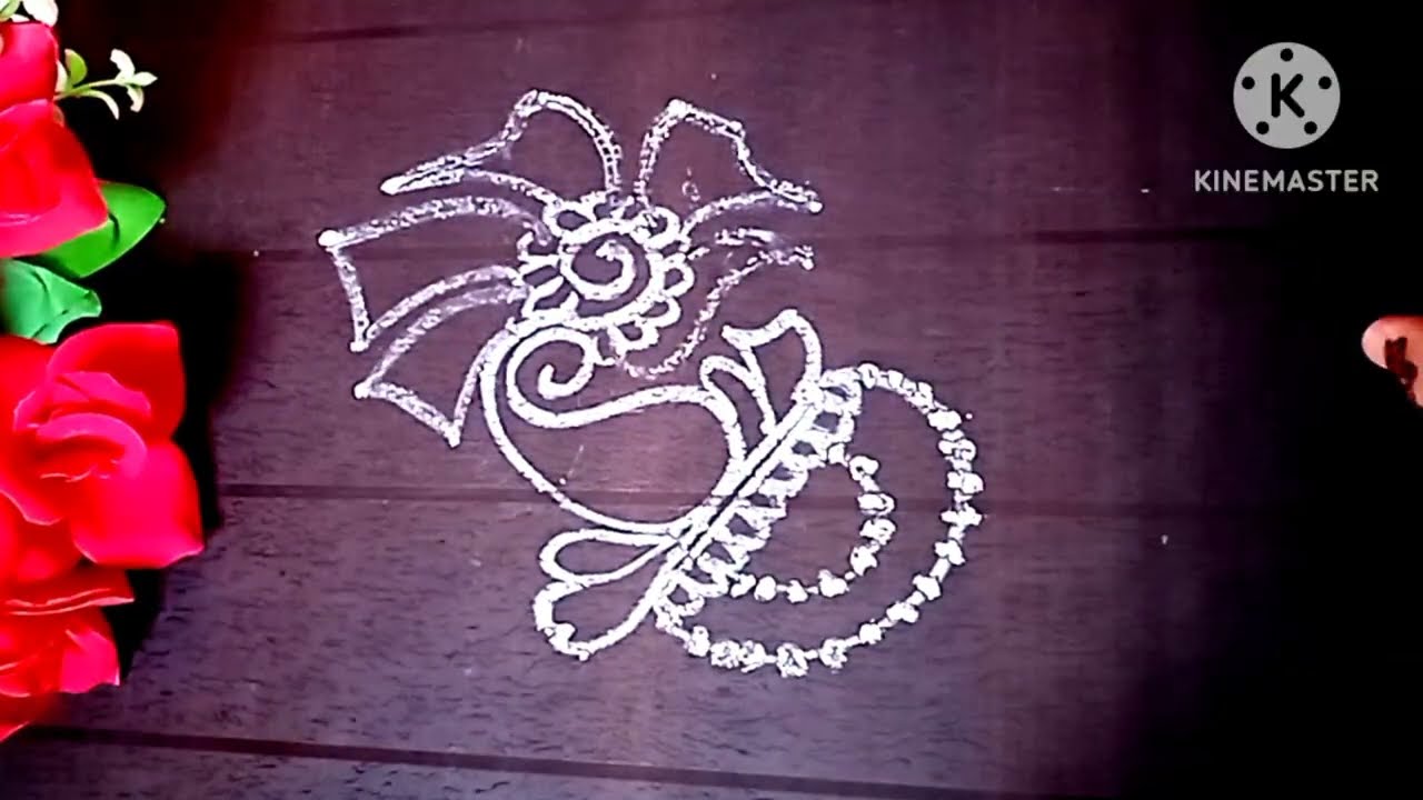 Rangoli leatest / muggulu / mehndi design / NTA creations /