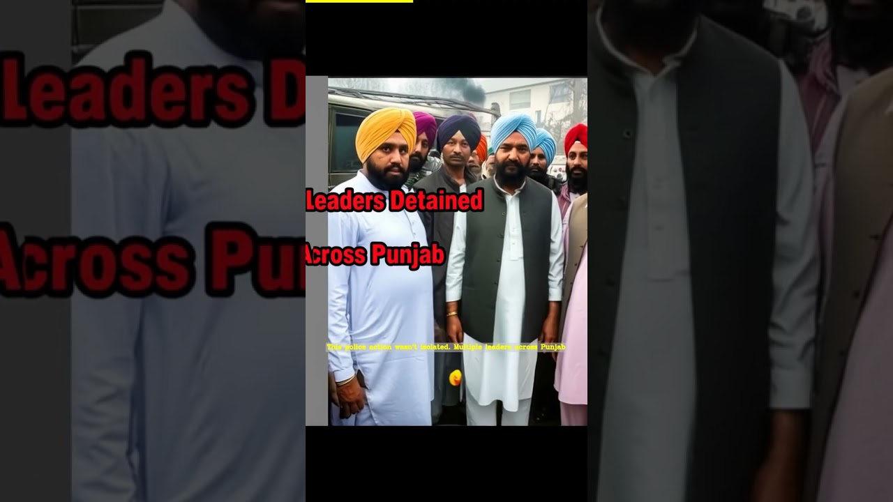 Punjab Police Raid: Farmers Arrested #shorts #News #India #Bollywood