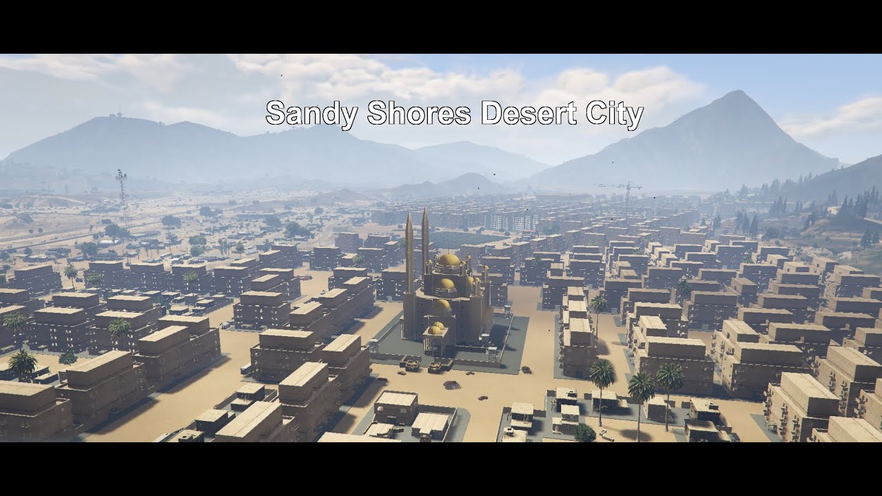 [FREE] Sandy Shores Desert City Map (Fivem/Gta5)