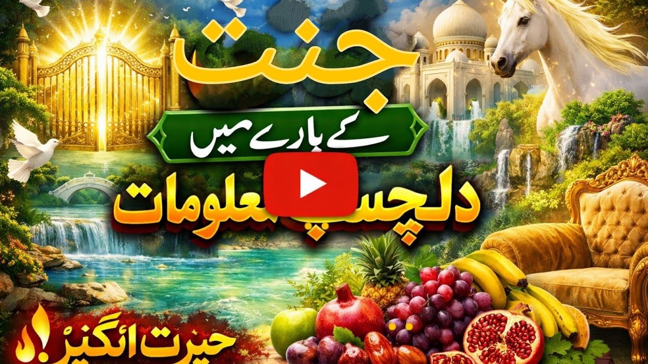 Jannat KY Baray mein dilchasp malomaat 🌺🌺🌺#Islami#Viral🌺🌺🌺