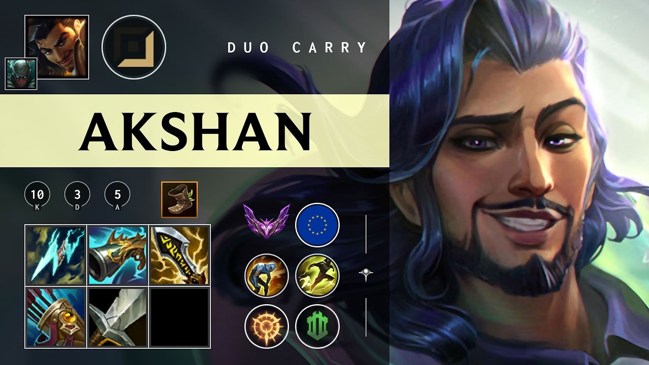 Akshan ADC vs Senna - EUW Master Patch 26.04