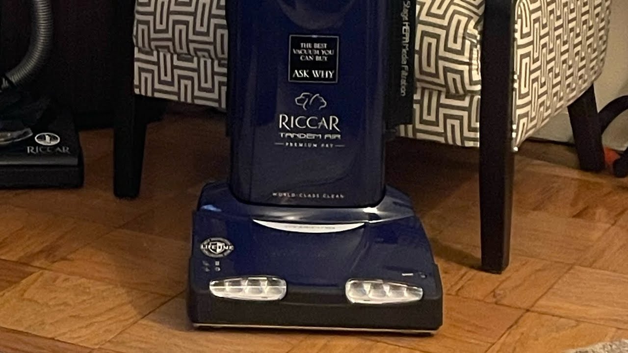 Riccar Tandem Air R40P8 vaccum cleaner unboxing