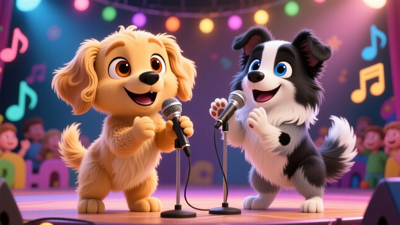 🐶🎶 Weekly Compilation | Maggie the Border Collie | Kids Songs for Babies 🍼