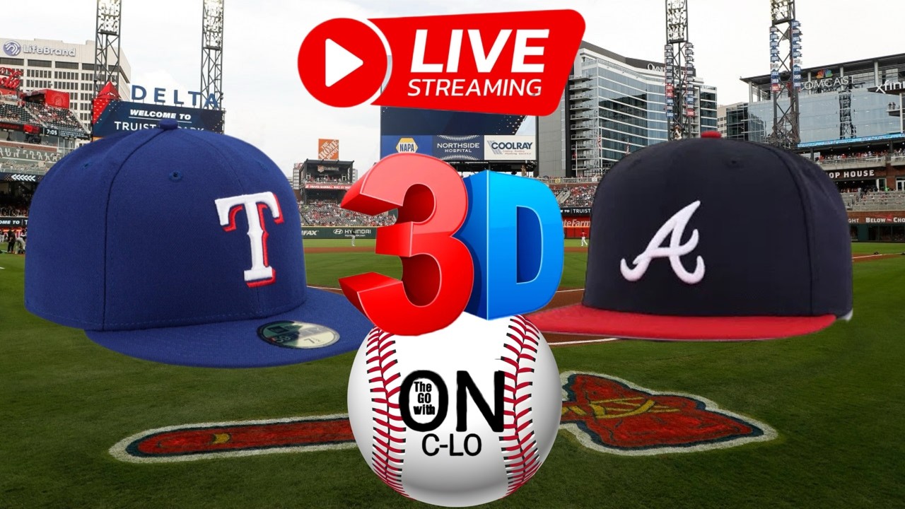 🔴Atlanta Braves vs Texas Rangers. Live MLB Baseball.⚾ Live Play by Play 3D Presentation Livestream