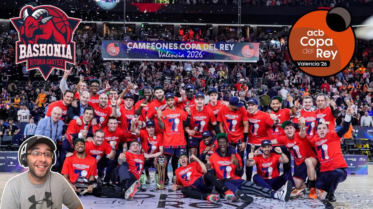 BASKONIA SE CORONA EN UNA COPA DEL REY HISTÓRICA 🏆🏀