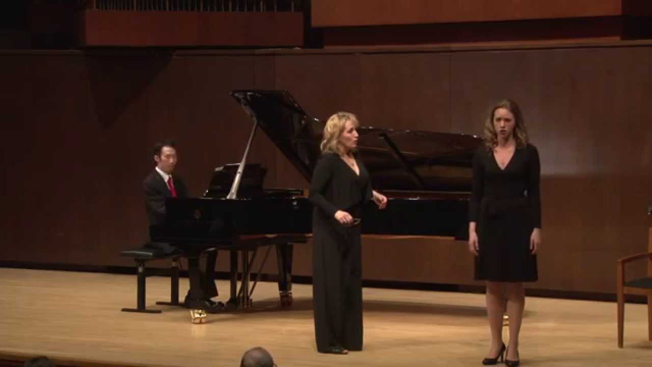 Patricia Racette Master Class, April 23, 2015: Angela Vallone & Daniel Fung