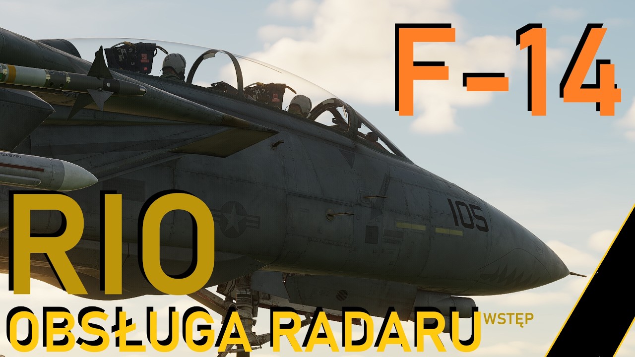 DCS F-14a/b, UB Tomcat | WSTĘP do obsługi RADARU AWG-9 RIO PL |