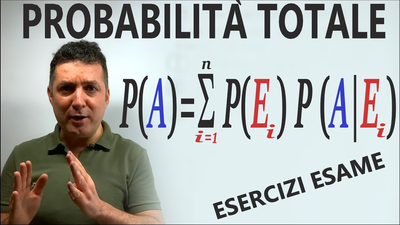 Probabilità totale (formula) .Quando e come applicarla
