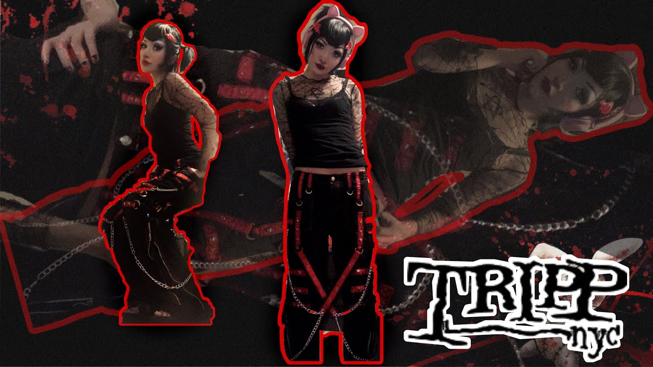 TRIPP NYC PANTS // FIRST IMPRESSIONS // MIDNIGHT CHAINED PANTS❌
