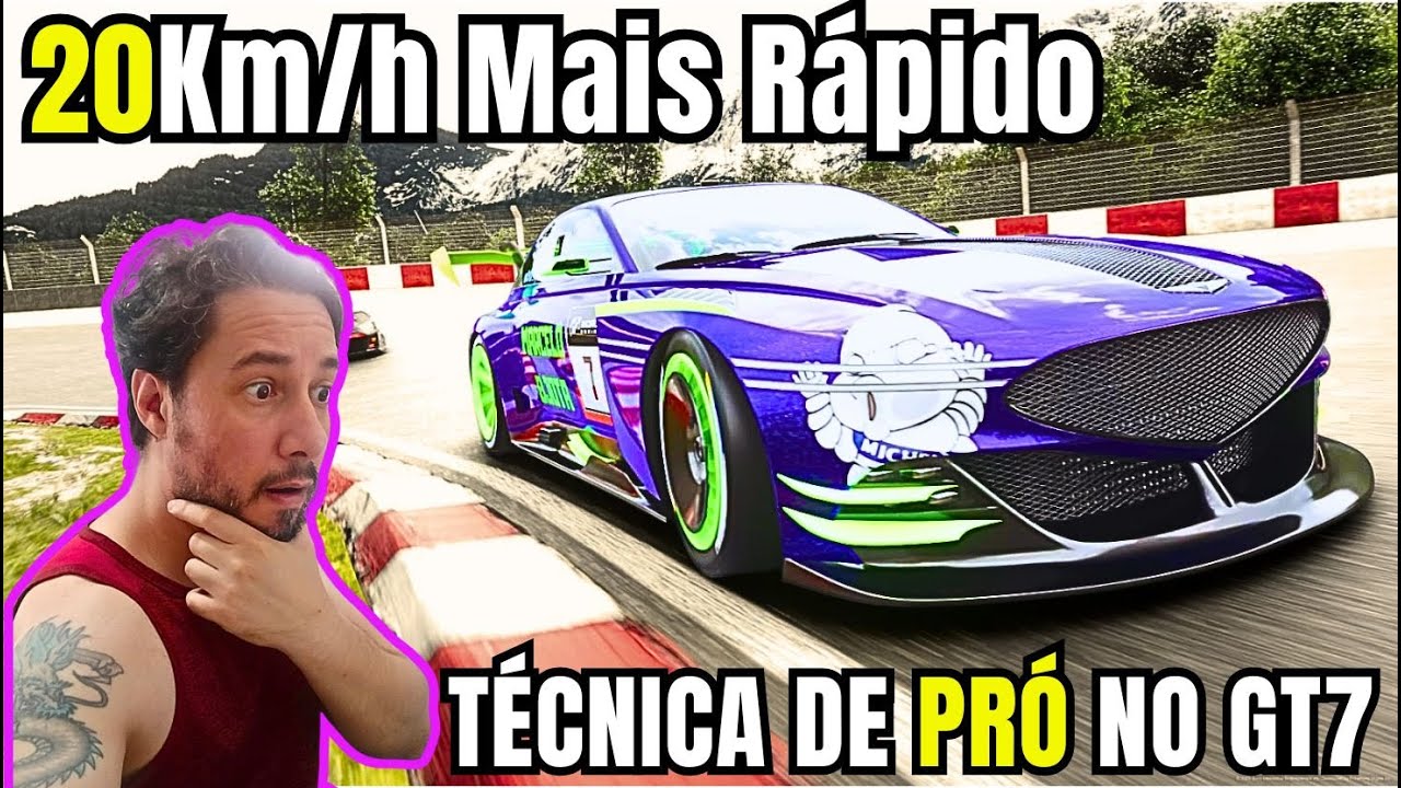 Frenagem no GT7: T&eacute;cnica que Separa Iniciantes dos profissionais