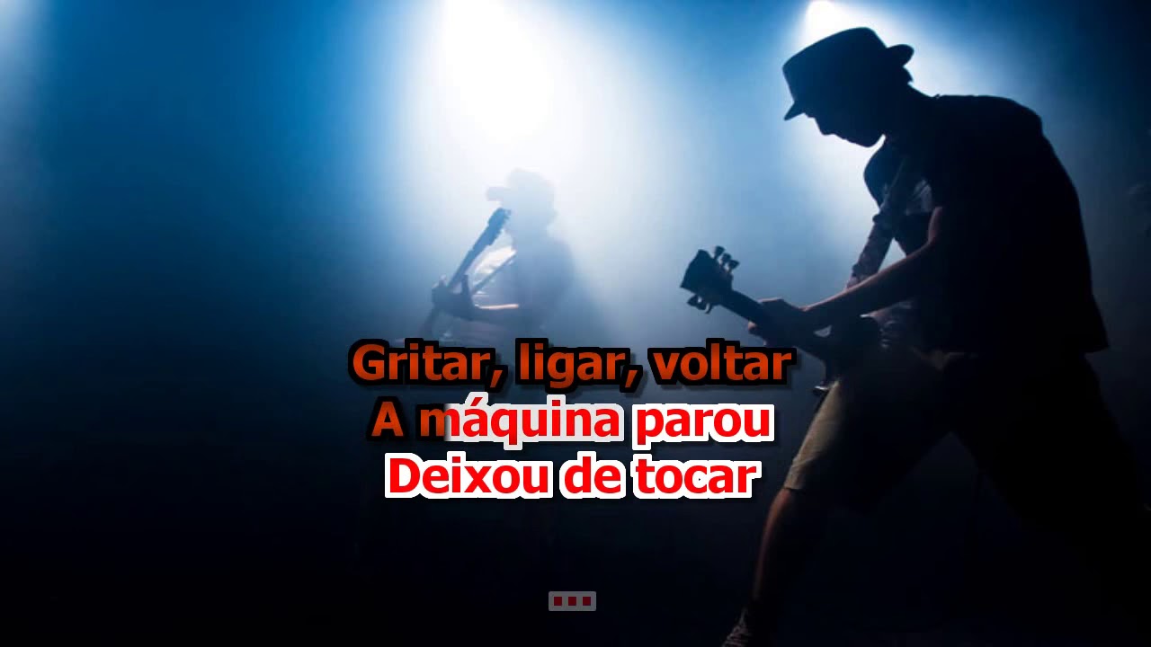 Amor Electro - A M&aacute;quina Acordou (Karaoke Version)