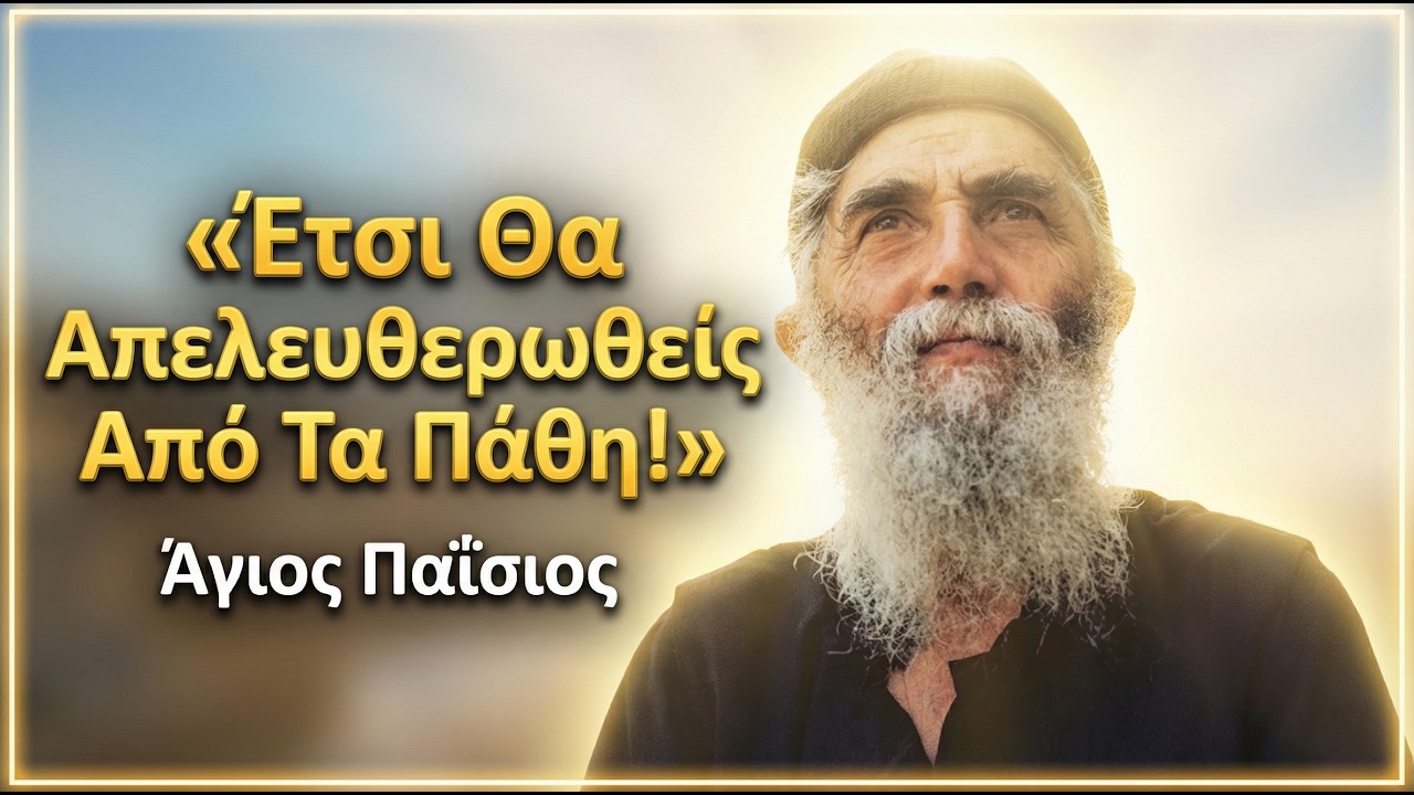 Άγιος Παΐσιος: Φιλαυτία, η Μητέρα Όλων των Παθών