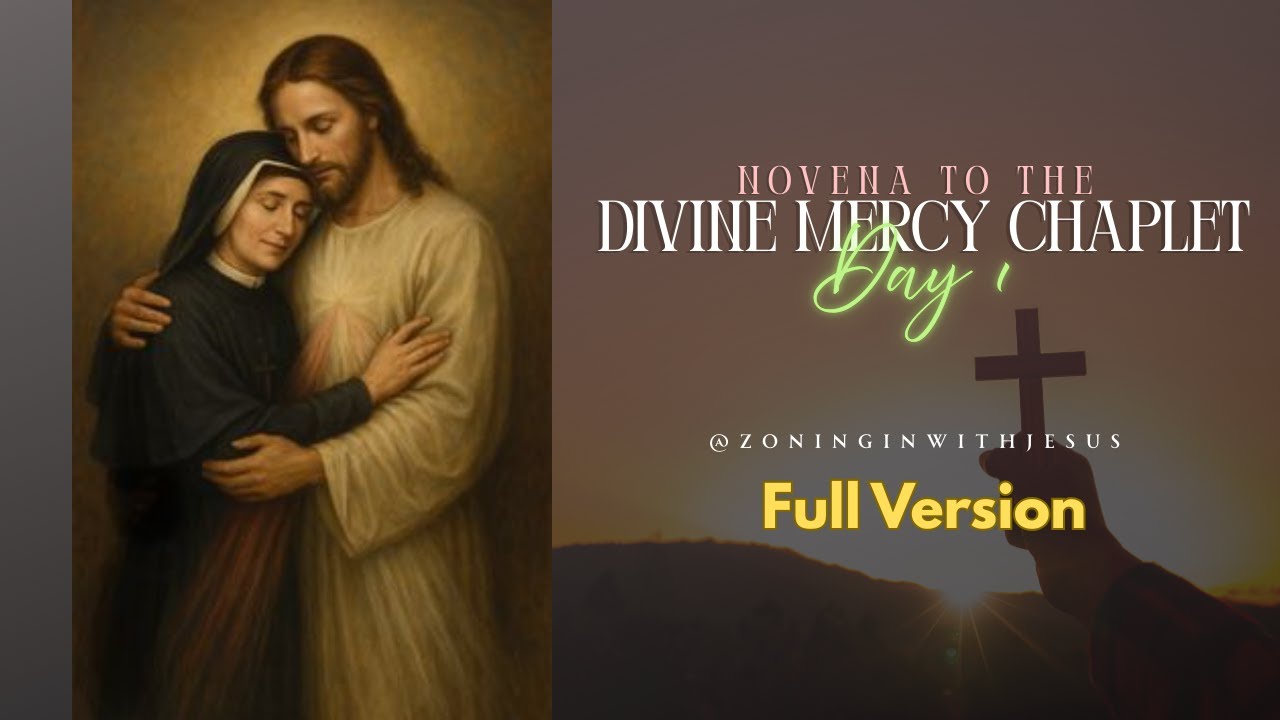 Divine Mercy Novena – Day 1 | Praying for All Mankind