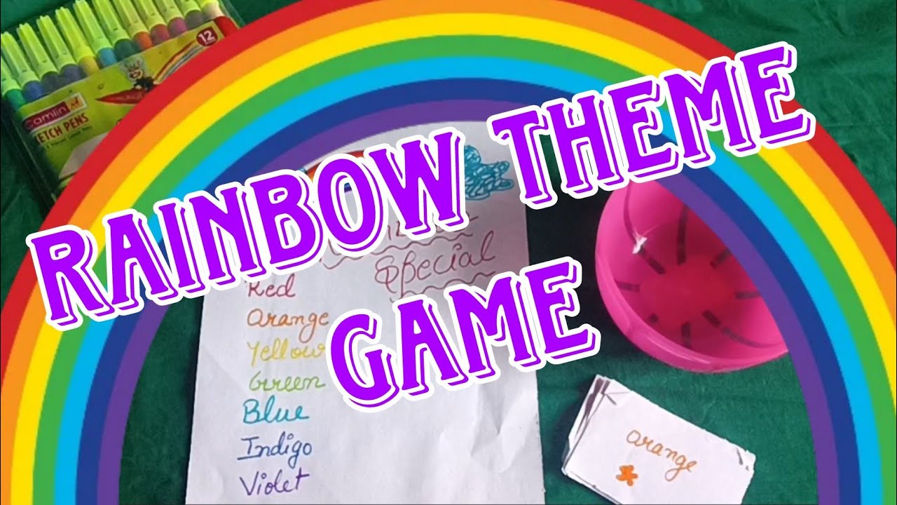 Rainbow Special || Monsoon Theme Game || Kitty Party