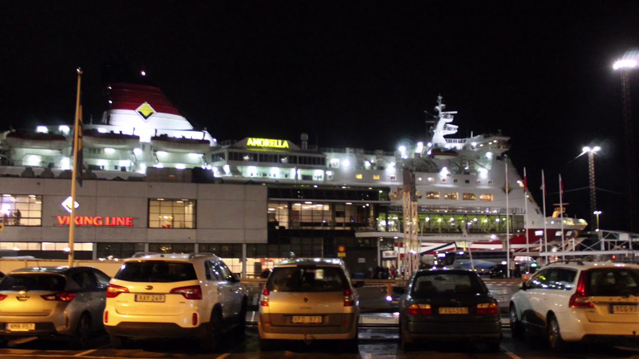 Viking Line Amorella 30 minutes to Stockholm announcement.