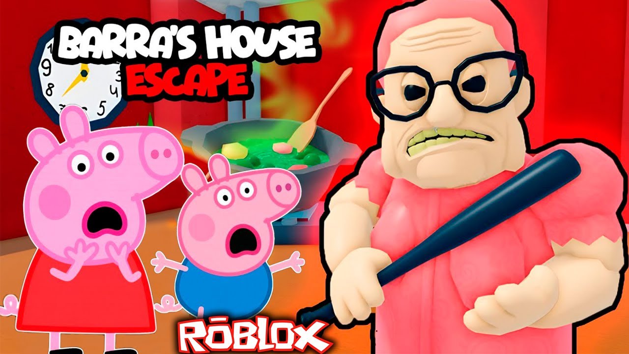 Peppa Pig Plays BARRA'S GRANNY HOUSE in Roblox