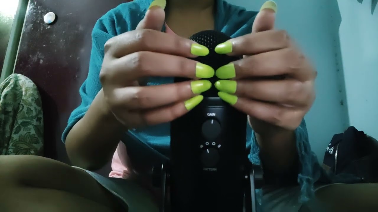 ASMR Blue Yeti Mic Scratching 🎧 #asmr #asmrtapping #micscratchingasmr