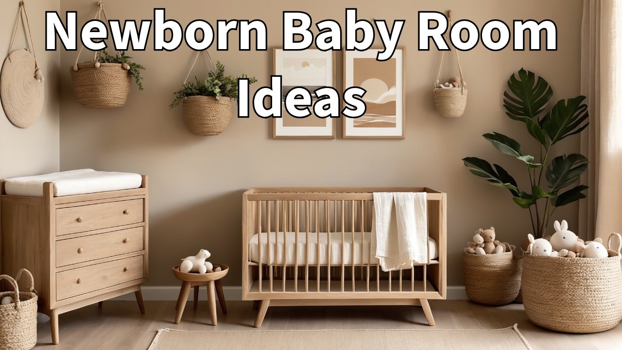 10 Cozy & Stylish Newborn Baby Room Ideas | Nursery Design Inspiration