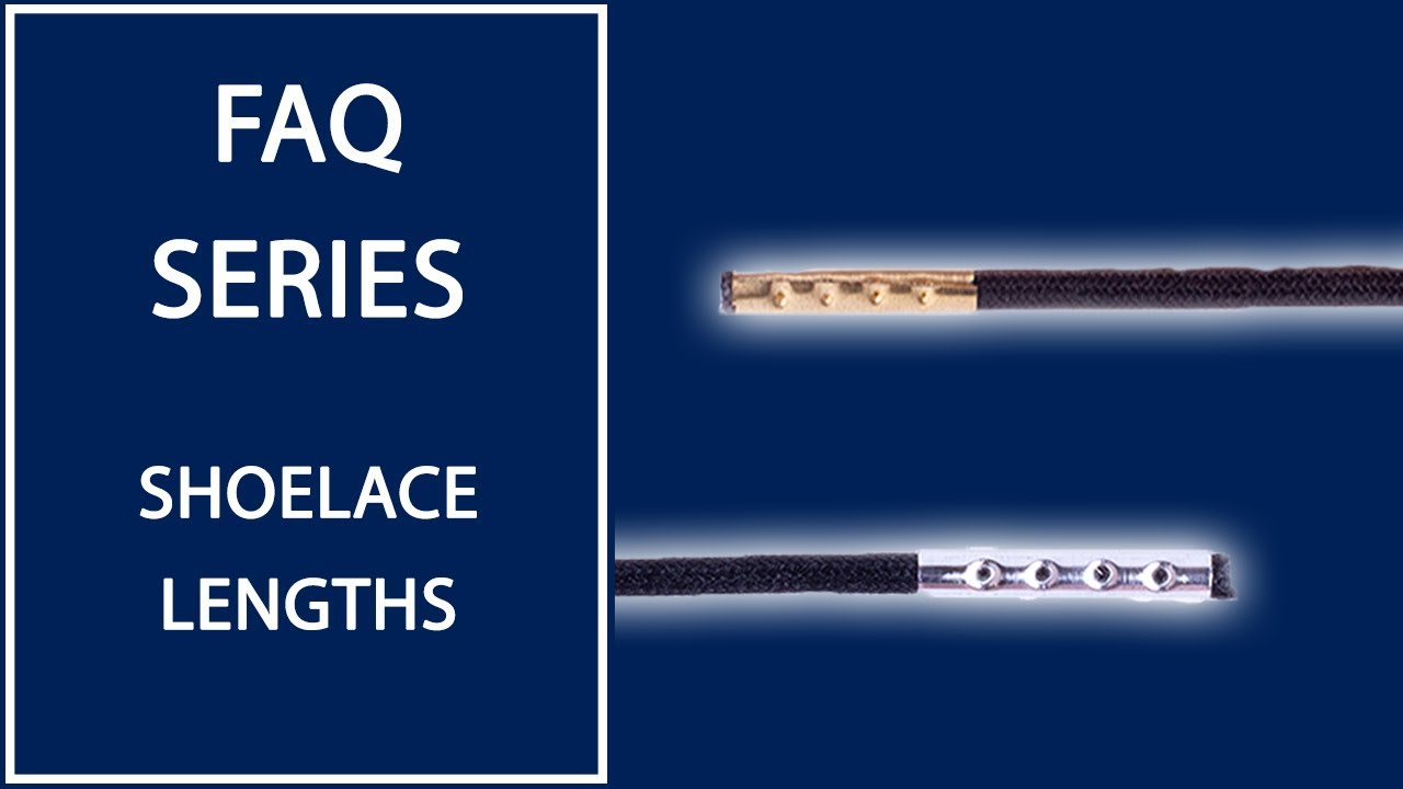 Shoe Lace Length | FAQ | Kirby Allison