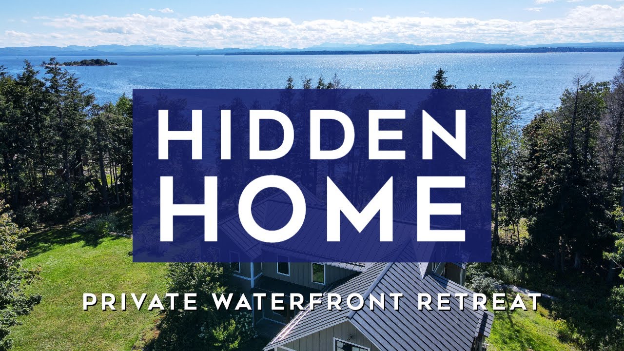 Hidden Home: Private Waterfront Retreat on Lake Champlain in South Hero, Vermont
