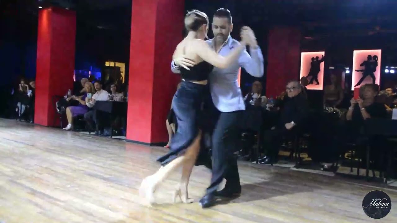 Jeannette Erazú & Leandro Capparelli en Milonga Malena 