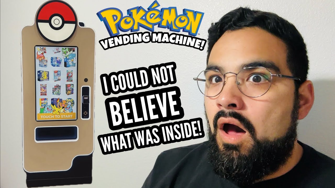 I FOUND AN OFFICIAL POKEMON CARD VENDING MACHINE!