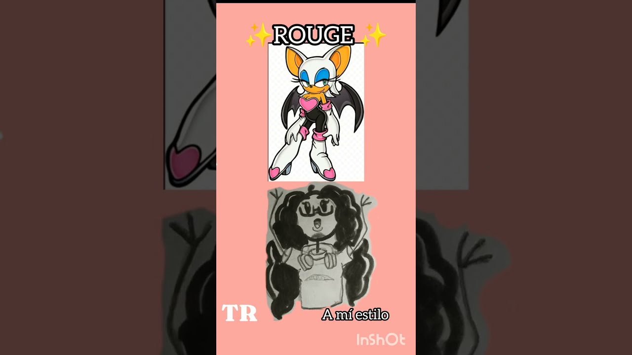 Haciendo un fanart de Rouge, combinando el estilo de los ✨2000✨
