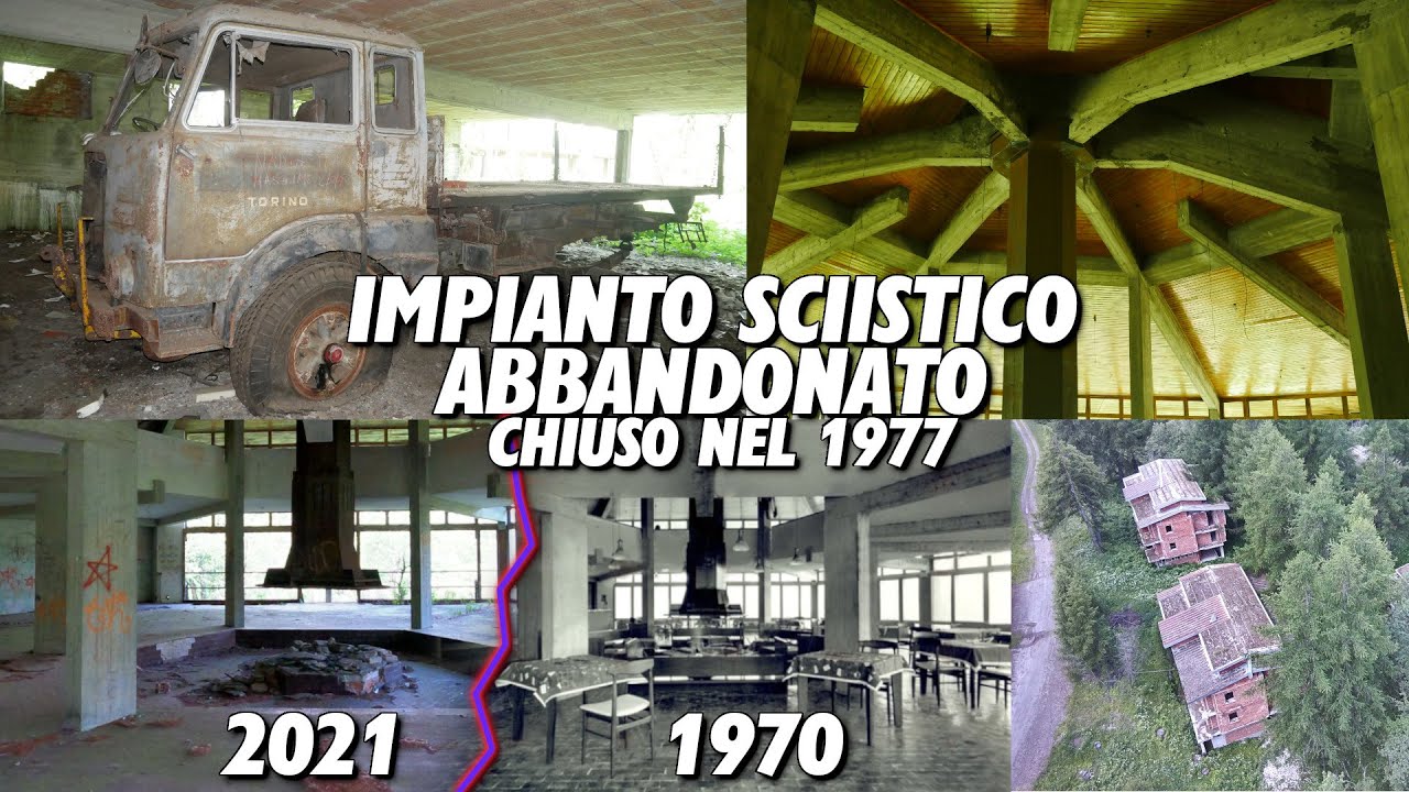 CENTRO SCIISTICO ABBANDONATO STRONCATO DA UNA VALANGA NEL 1977: PIAN DI GELASSA! [Urbex Italia]