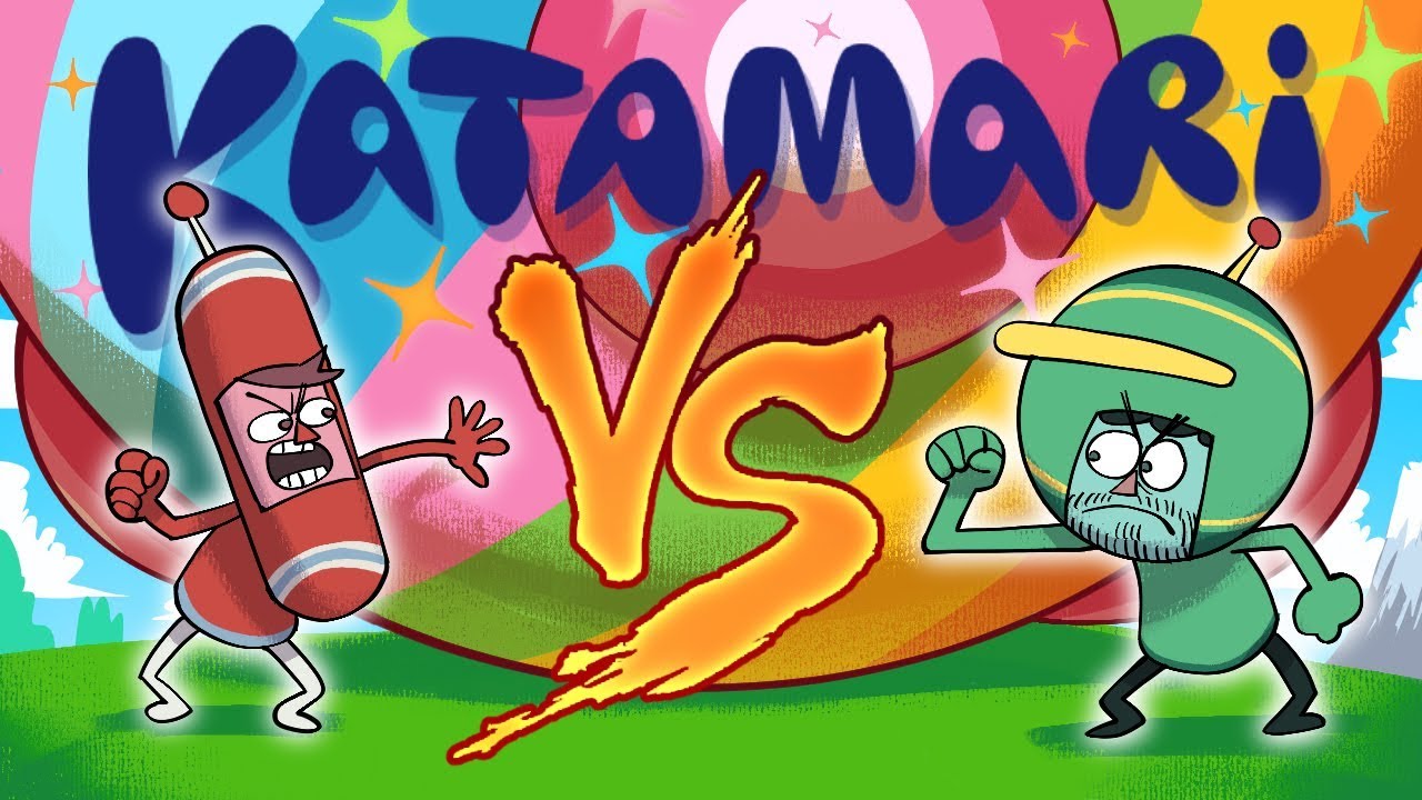 SuperMega играет против KATAMARI - EP 1: Friendly Ball Play