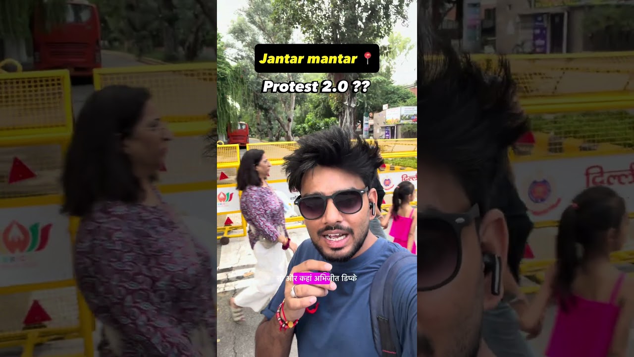 Jantar mantar protest 2.0 // cjp Against Gyanesh kumar #cjp #gyaneshkumar