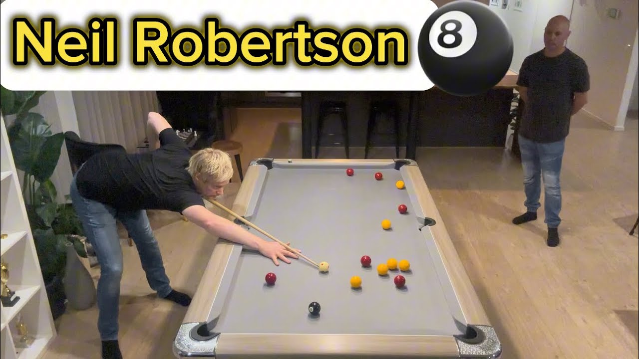 Neil Robertson Break & Run | 8 Ball | Michael Scerri