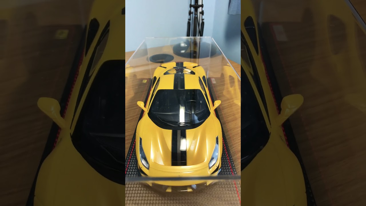 Ferrari 488 Pista by MR Collection Models! Amazing! #cars #ferrari #ytshorts #scalemodel #hypercar
