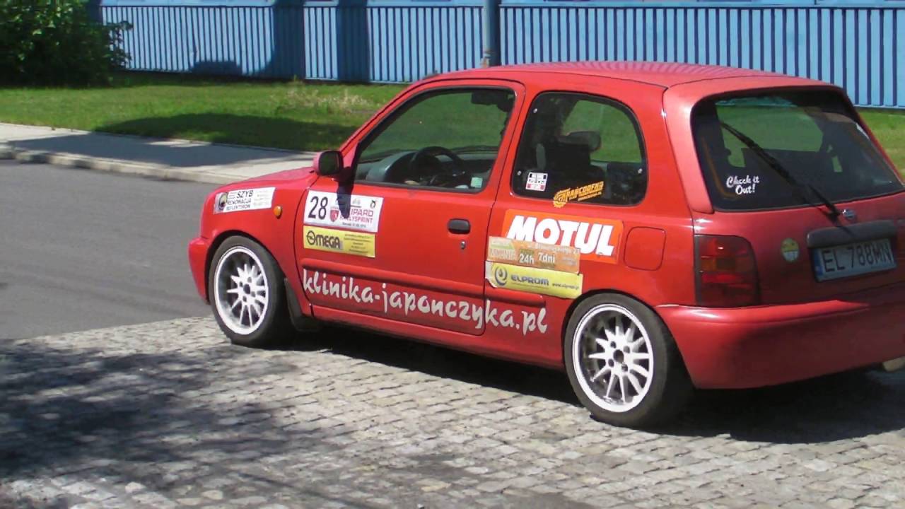 Nissan Micra K11 160HP Rally Sprint II Kipard MOŁ Sieradz 1080p 60kl/s