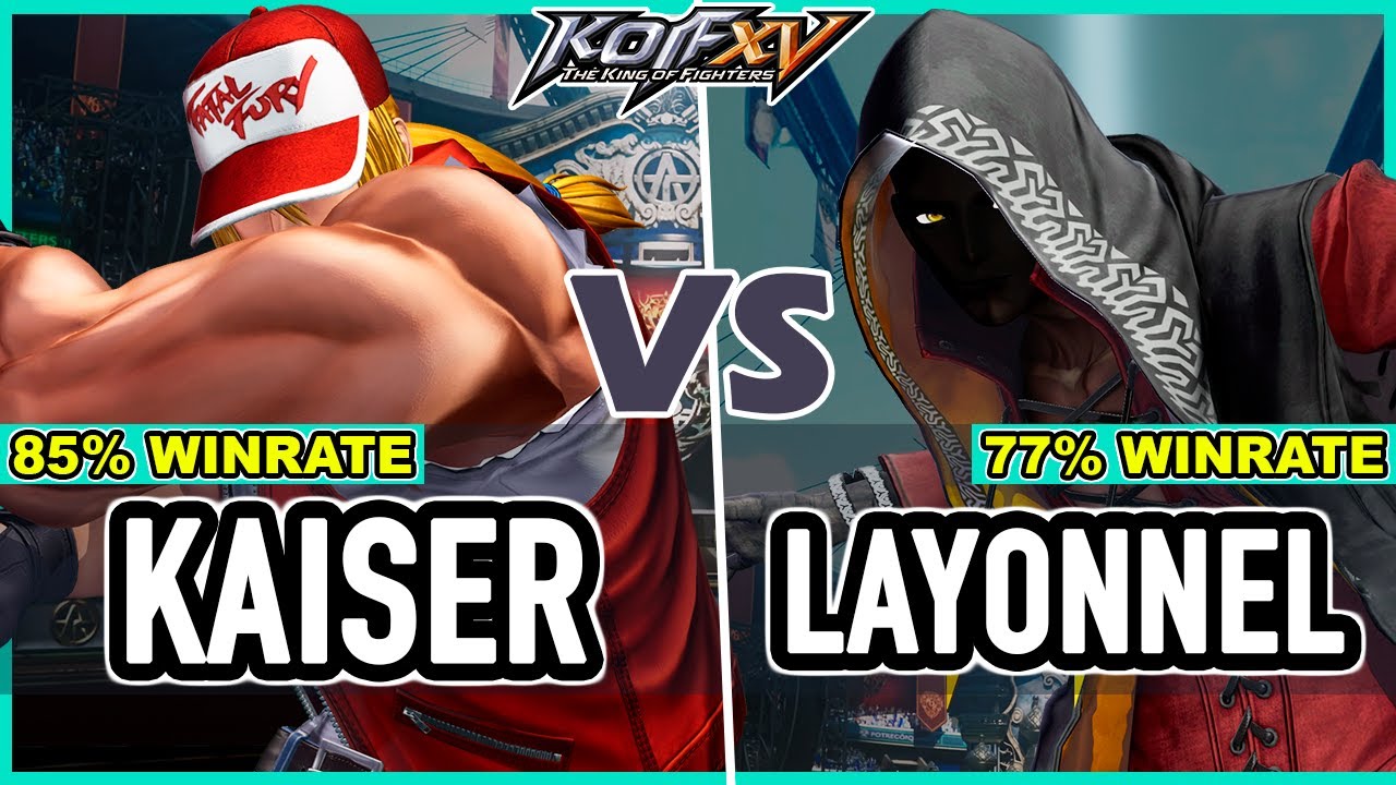 KOF XV ▰ Kaiser (Kyo/Terry/Ryo) vs Layonnel (Kukri/Clark/O.Yashiro)