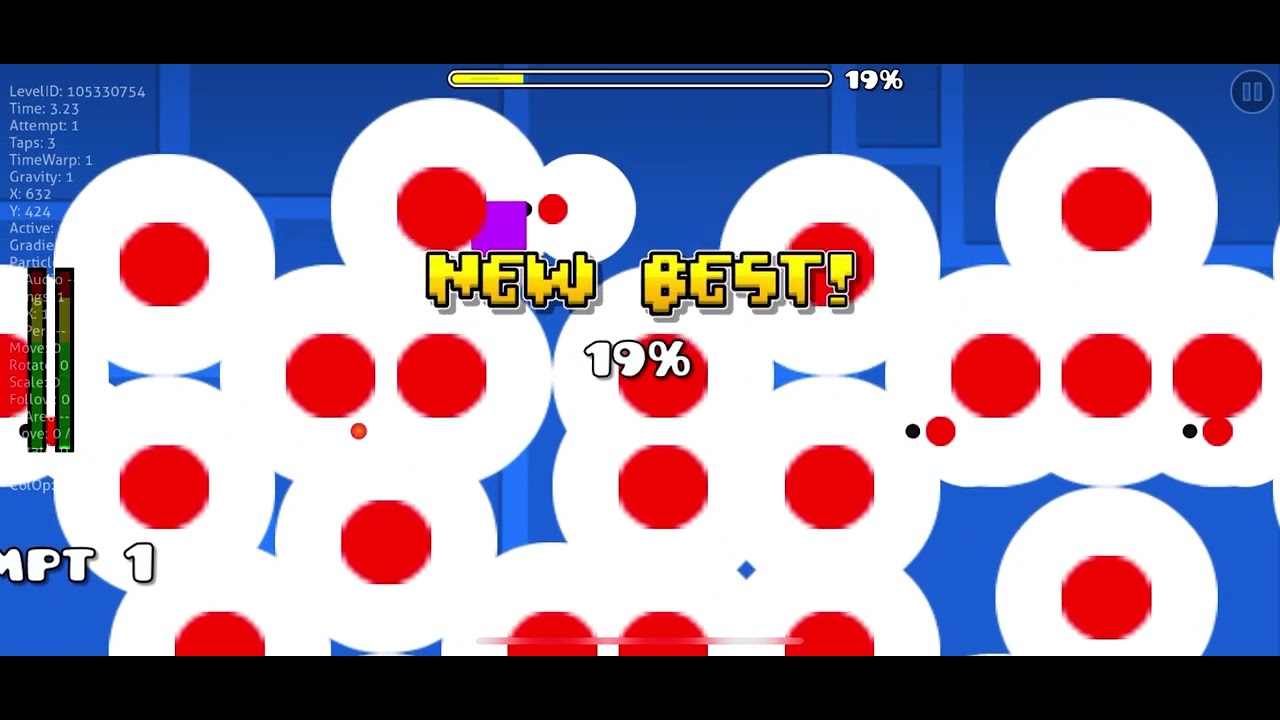 Geometry Dash - DJILitGamer Movie (Part 2, 10 Attempts)