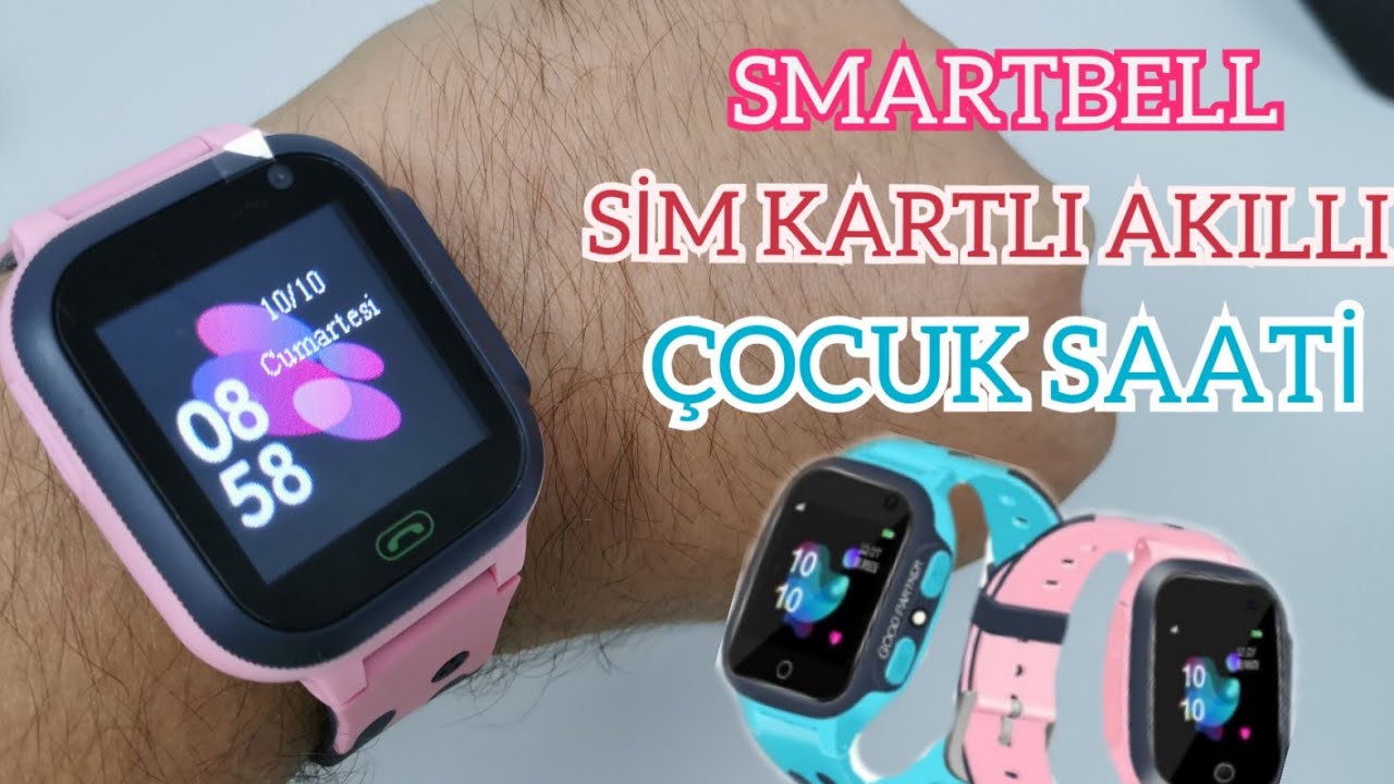 Sim kartlı akıllı çocuk saati smartbell Q539/2020 #reklam