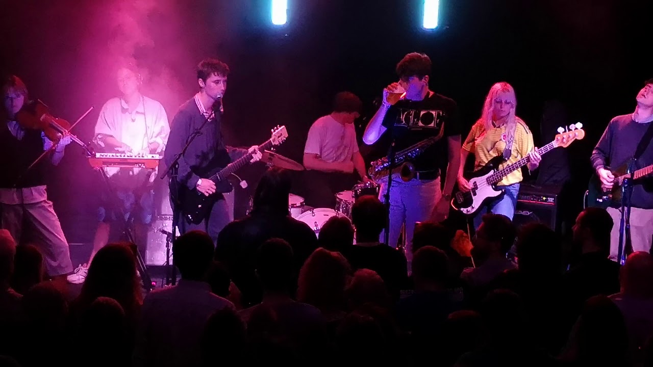 Black Country, New Road - live at Hebden Bridge Trades Club