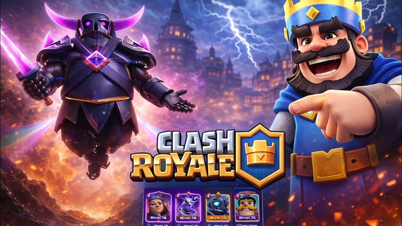 New season 🔴 cerca y victorias de 3 👑 en #clashroyale 
