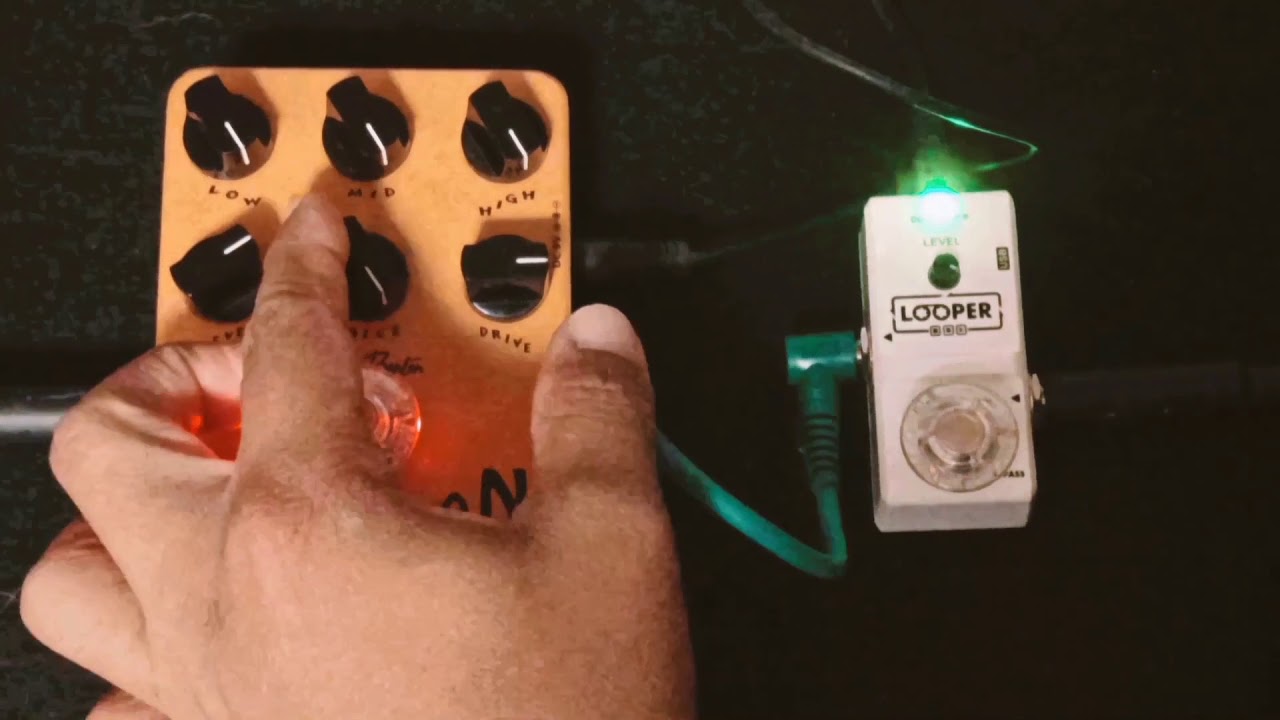 The Harley Benton (Joyo/Ammoon) American Sound - The Overdrive with Amp Sim (review 2020)