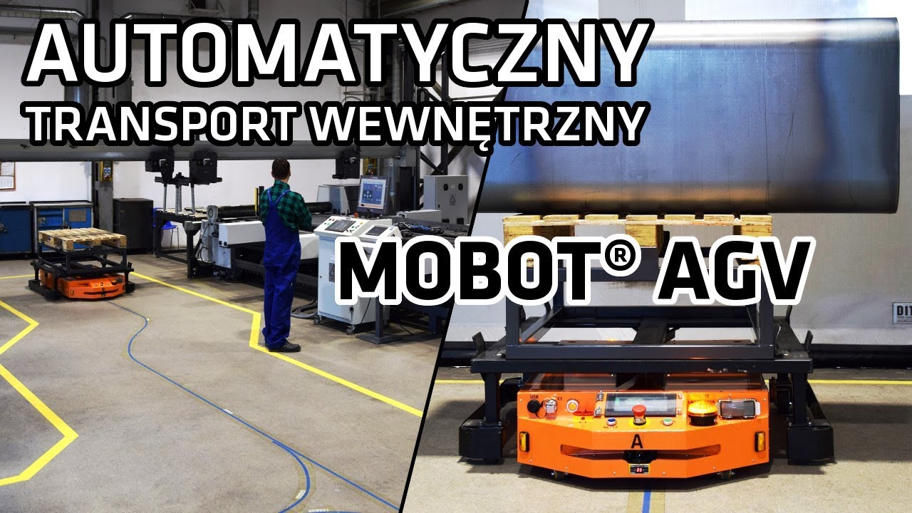 Automatyczny transport wewnętrzny z MOBOT® AGV w NucAir Technologies