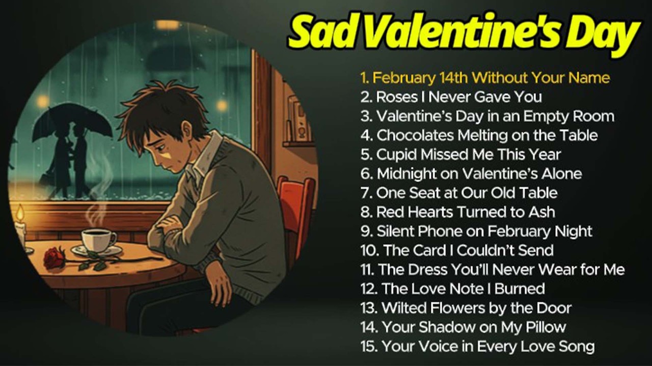 Sad Valentine's Day | Sad Love Songs Playlist 2026