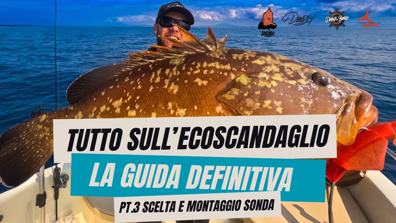 TROVA I PESCI CON L'ECOSCANDAGLIO! GUIDA COMPLETA -  PARTE 3 'SCELTA E MONTAGGIO DELLA SONDA'