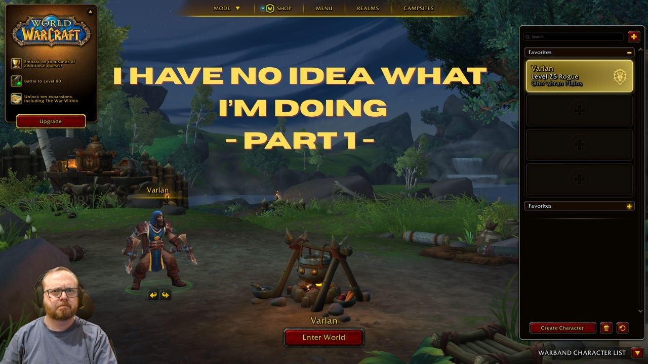 World of Warcraft - I have no idea what I'm doing