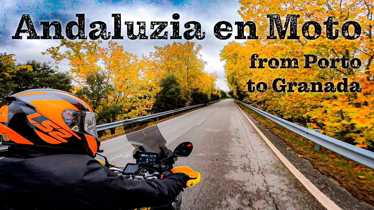 Andaluzia en Moto Ep. 1 | from Porto to Granada | all day rain...