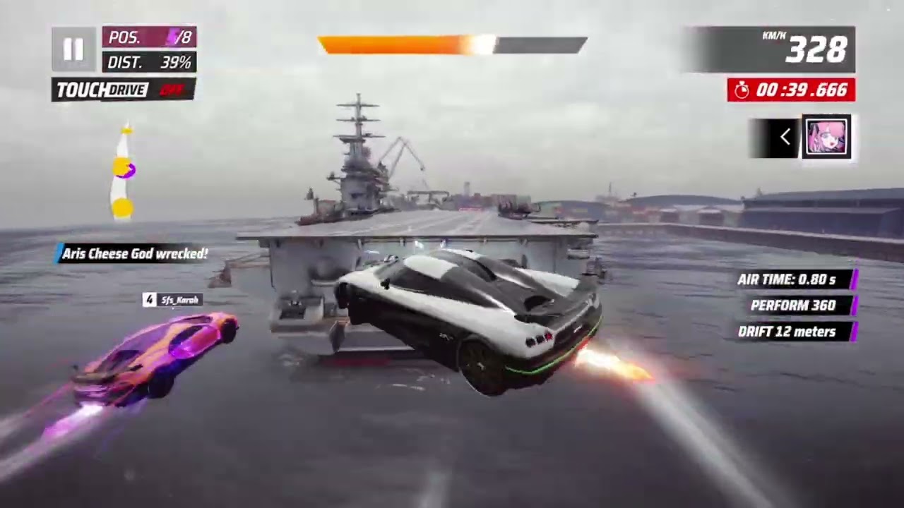 Asphalt Legends Unite Koenigsegg CCXR San Diego INDUSTRIAL SURGE 1:31.799