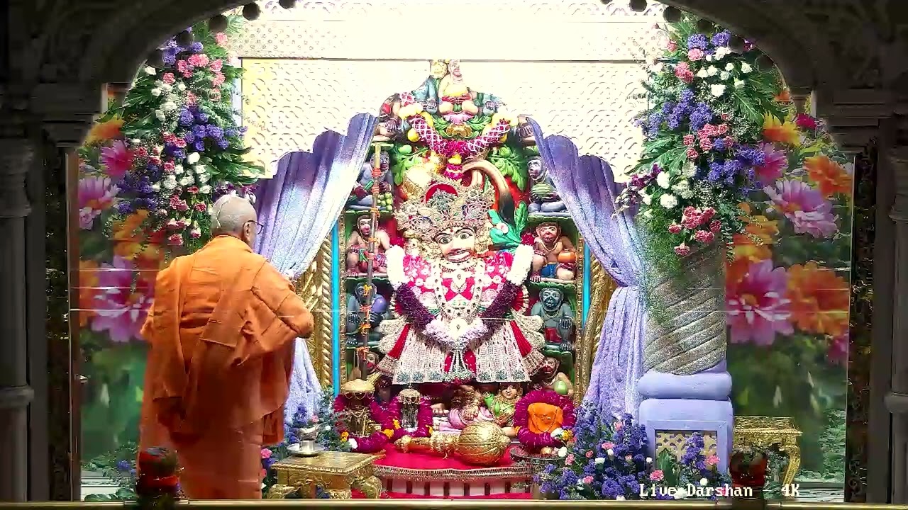 Shangar Aarti Darshan Salangpur Date 23-12-2025