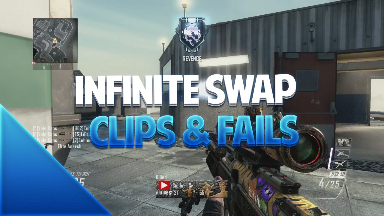 Infinite swap fails! (BO2 Highlights)