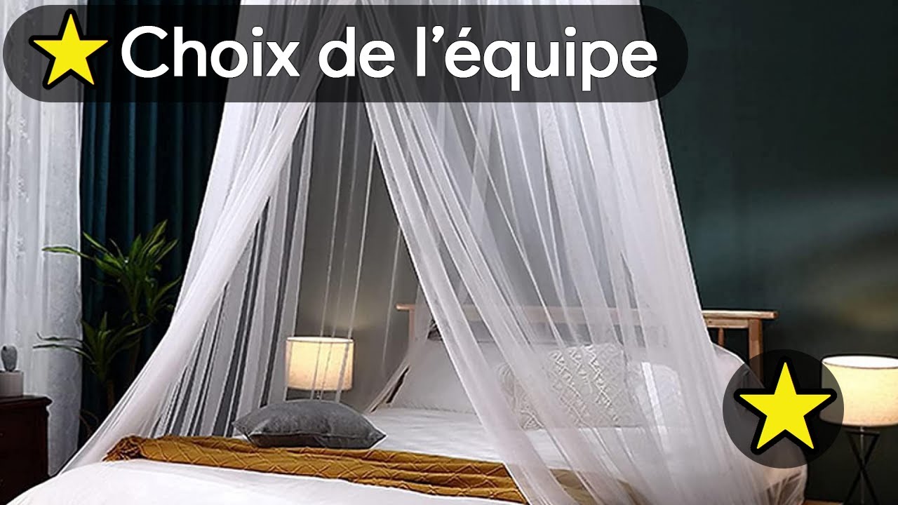 🏆 TOP 3 MEILLEUR MOUSTIQUAIRE POUR GRAND LIT 2025